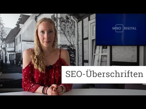 Mit SEO-Überschriften Suchmaschinen-Ranking verbessern!