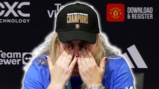 Emma Hayes LAST AND TITLE WINNING postmatch press conference ❤ | Man Utd Women 06 Chelsea Women