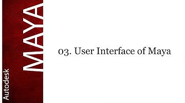 03 User Interface of Maya [Hindi]