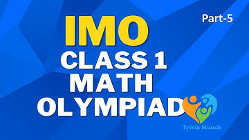 IMO Class 1 | 40 MCQ on Math Part 5 | International Mathematics Olympiad for class 1 SOF | IMO |SOF