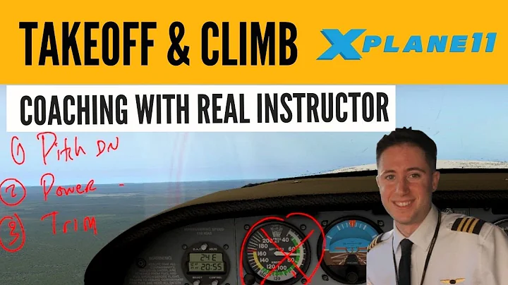How to Takeoff and Climb in the C172 (REAL FLIGHT INSTRUCTOR) (X-Plane 11)