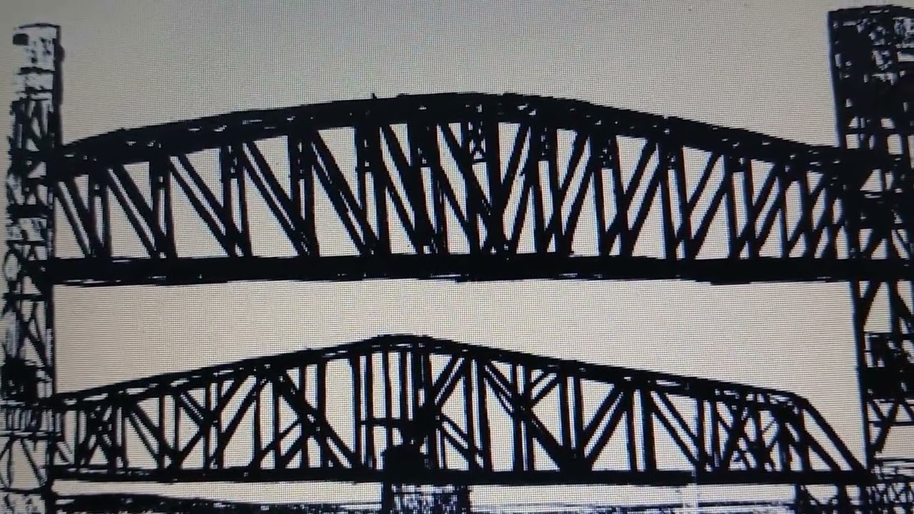 CSX  Railroad Vertical Lift Bridge  Staten Island New York Elizabeth, New Jersey 