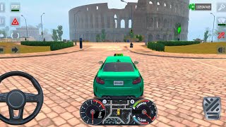 City Taxi Sim 3D - Realistic Car Driving Games Android iOS Gameplay #66 screenshot 3