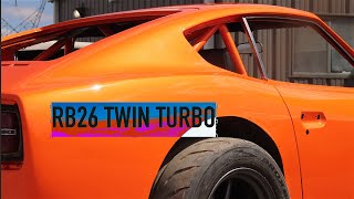 RB26 Twin Turbo Datsun 240z  Full Paint Job  HOK Tangelo