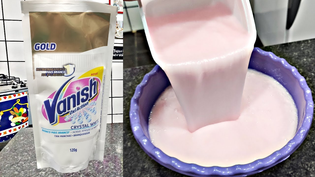 COMO FAZER VANISH EM GEL CASEIRO COM 3 INGREDIENTES SUPER FÁCIL E ...