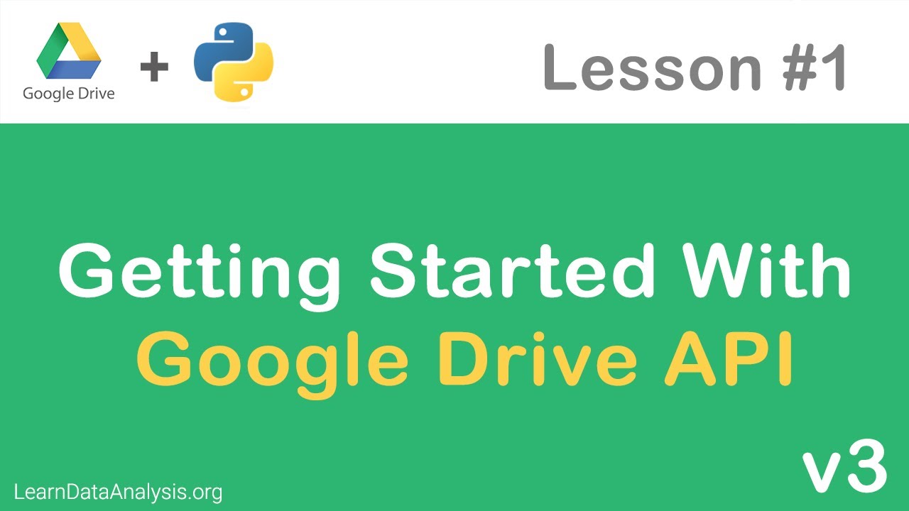 Access Google Drive Using Python