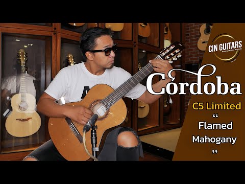 รีวิวกีตาร์คลาสสิค Cordoba C5 Limited Flamed Mahogany ไม้สวยเสียงหวาน คุ้มค่าเกินราคา !!
