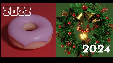My 2 Year Blender Progression (2022 -2024)