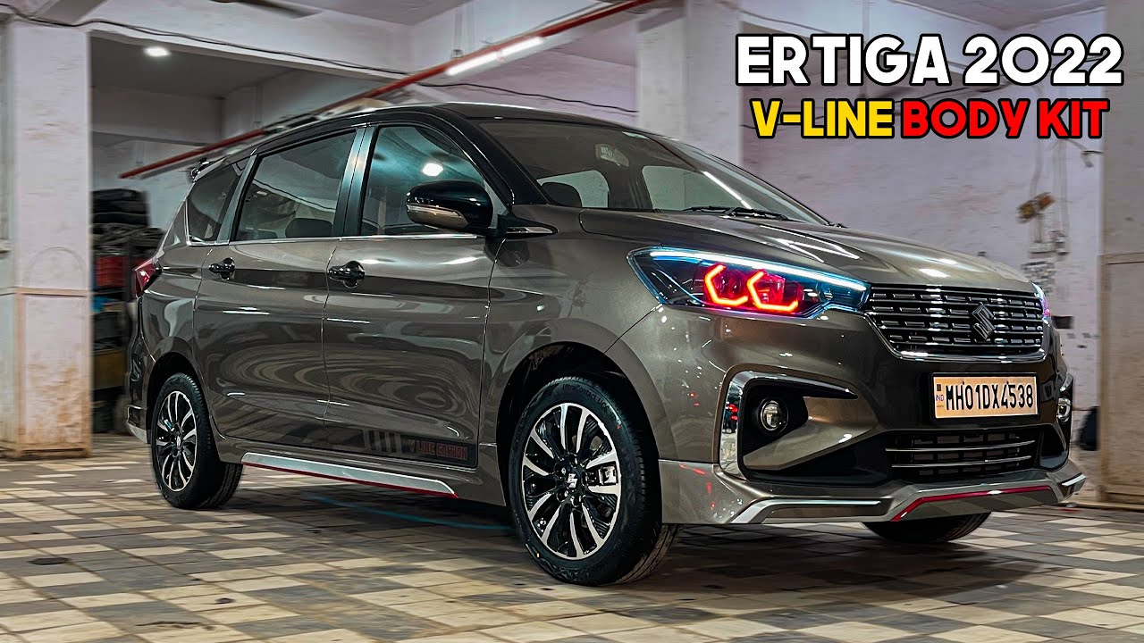 ERTIGA MAGMA GREY MODIFIED WITH CRYSTAL DRL'S AND INDONESIAN KIT 📞