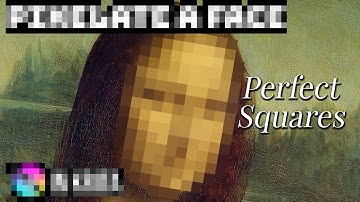 How to Censor a Face in Krita by Pixelating It (Photo Editing Tutorial)