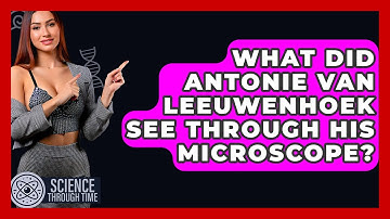 What Did Antonie Van Leeuwenhoek See Through His Microscope? - Science Through Time