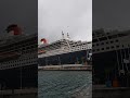 Queen Mary 2 in St. Thomas. carabbien cruise 2022.