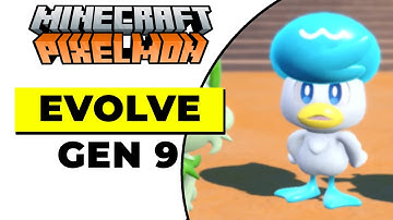 HOW TO EVOLVE THE NEW GEN 9 STARTERS IN PIXELMON (2025)