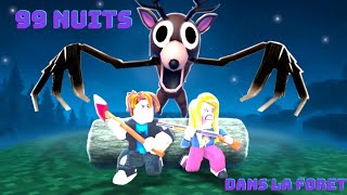 Roblox : 99 nuits dans la forêt (je suis trop nul)😅
