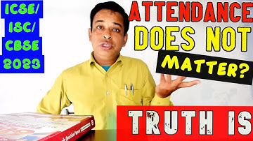 Attendance does Matter for ISC/ICSE 2023 Board Exams? Schools Get Exposed in ICSE/ISC EXAMS 2023