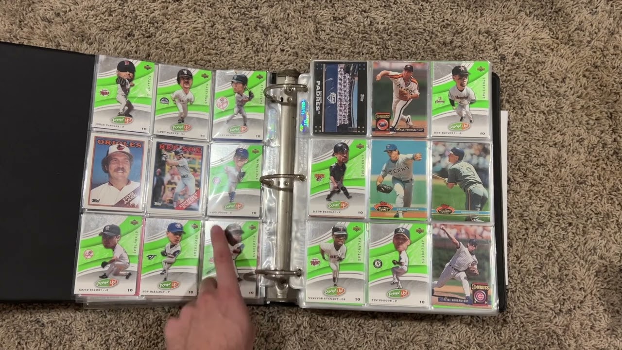 [ASMR] My Baseball Card Collection - Sports Card ASMR