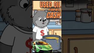 How I Turned Used Cooking Oil Into Cash 💰 | Another Hustle for My Lambo #shorts  #sidehustle