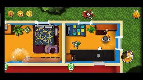 Robbery bob Chapter 1 SUBURBS level 5 walkthrough