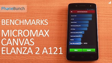 Micromax Canvas Elanza 2 A121 Benchmarks
