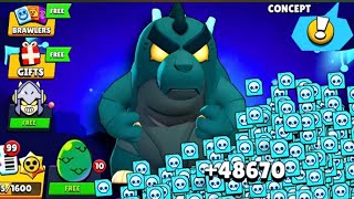 Complete 48,670 Creditsfree Gifts And Update Brawl Stars