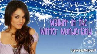 Vanessa Hudgens - Winter Wonderland (Lyrics Video) chords