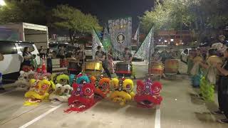 Lion Dance Drum Line by GDPT Linh Son NW  -  Chinese New Year 2024 - Houston, TX