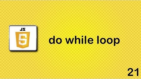 JavaScript beginner tutorial 21 - do while loop