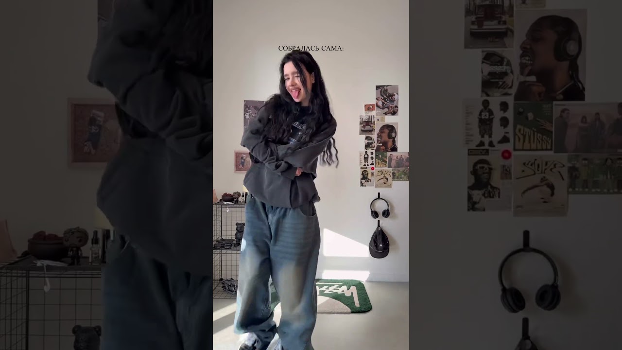 Артикулы WB ниже, открывай 👇🏻 • худи с синим принтом: WW283407• джинсы синие: WW208193