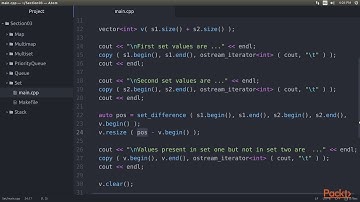 Getting Started with C++17 Programming : Set | packtpub.com