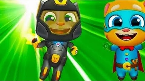 Talking Tom Hero Dash - Tom 3 x Gameplay Android and IOS