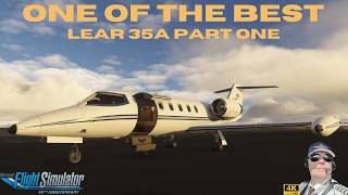 One of the Best Business Jets | Lear 35A | First Look Part One