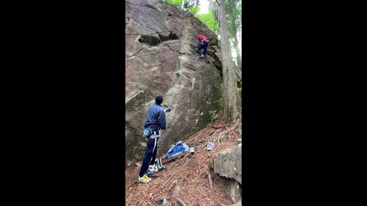 恵那 笠置山 カロリ5.10c