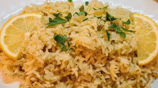 Greek Lemon Rice