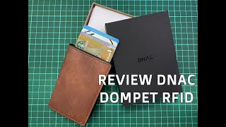 Review DNAC Slim Wallet RFID Card Holder | Bahasa Indonesia