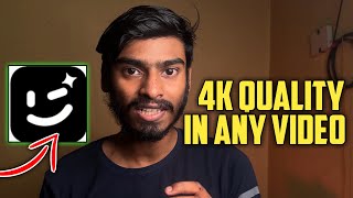 How to turn normal video to 4K Quality | Wink app editing | Wink 4K Tutorial | Malayalam| Sadiqtalks screenshot 5