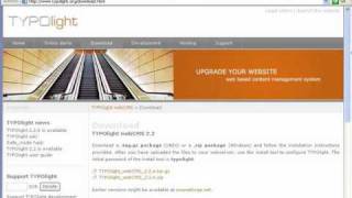 How to install TYPOlight 2.2