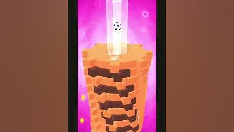 Drop Stack Ball Game Level 47 - short video - More Gaming