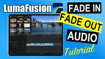 LumaFusion Tutorial - How To Fade Audio In And Fade Audio Out