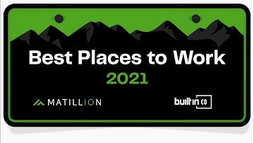 Matillion Makes Best Places to Work List 2021