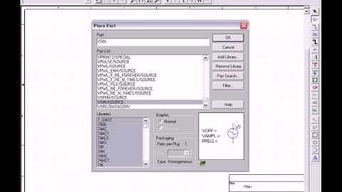 AC PSpice RC Resistance Transient Analysis