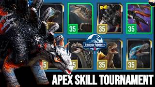 Kentrorex Debuts! Jurassic World Alive PvP: APEX TOURNAMENT BATTLES