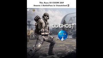 The Aura Of CODM 2019 Season-1 BattlePass Is Unmatched 🗿