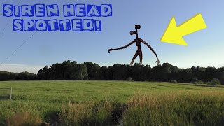 Siren Head Spotted and He Chased Us!