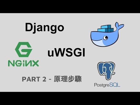 Docker + Django + Nginx + uWSGI + Postgres - 原理步驟