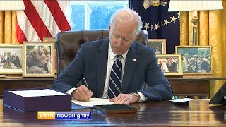 President Joe Biden Signs American Rescue Plan Into Law | EWTN News Nightly