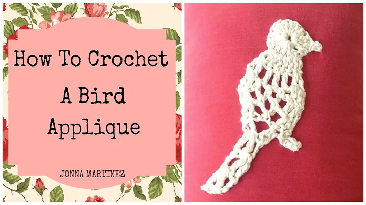 Crochet a Cute Bird Applique