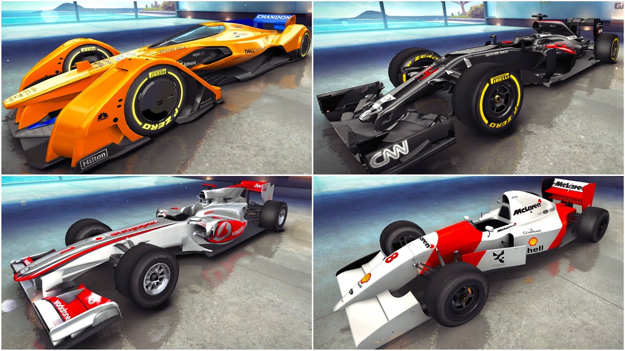 Asphalt 8, McLaren, Bolide KINGS, Multiplayer, 4K 60fps