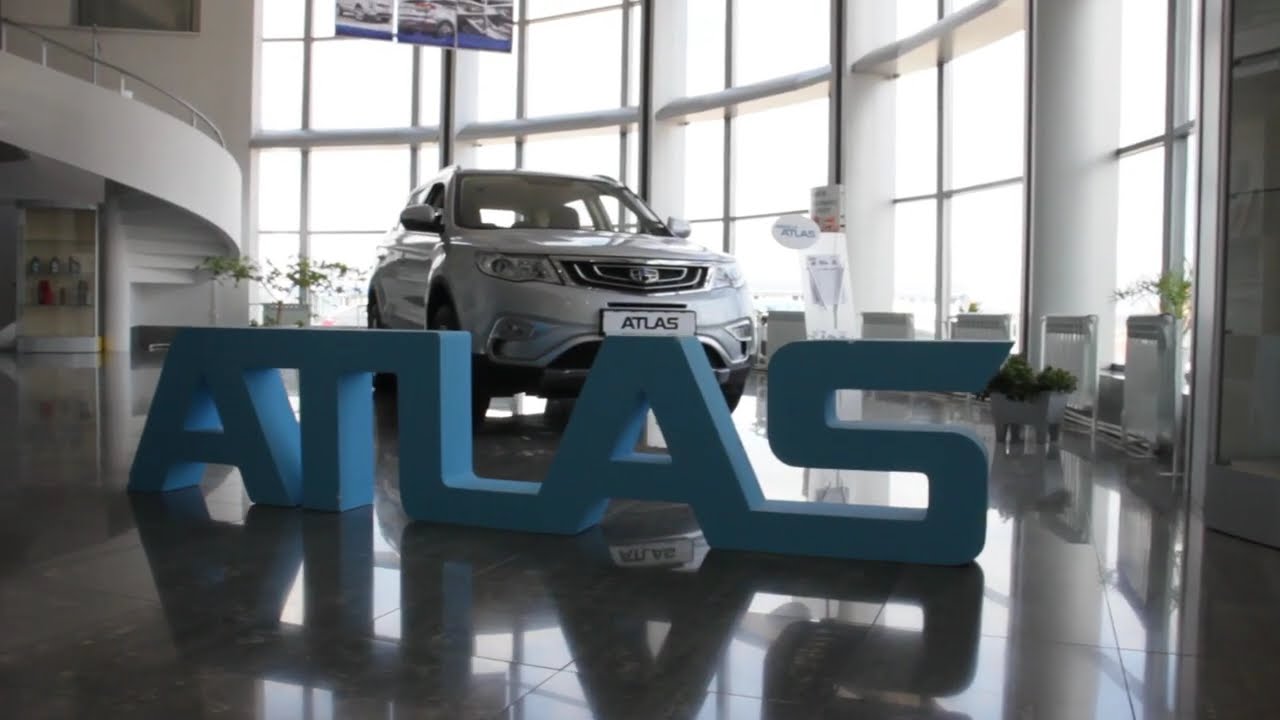 GEELY ATLAS Умный китайский кроссовер.