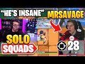 Reacting to MrSavages OG Solo Squad Win - Chapter 1