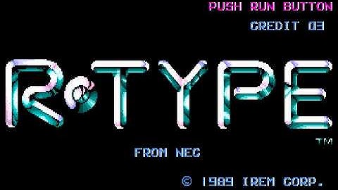 R-Type - Turbografx 16 | Full Game Longplay (HD)